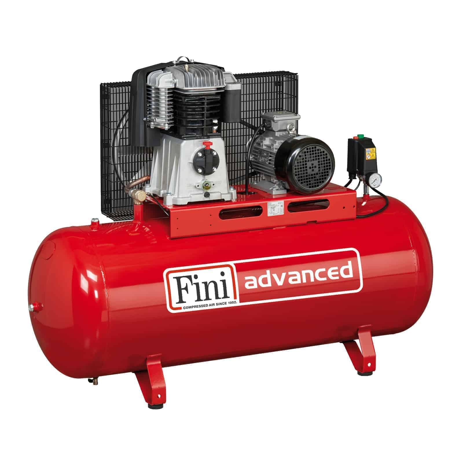 High pressure belt driven two-stage compressor, suitable for car repair ...