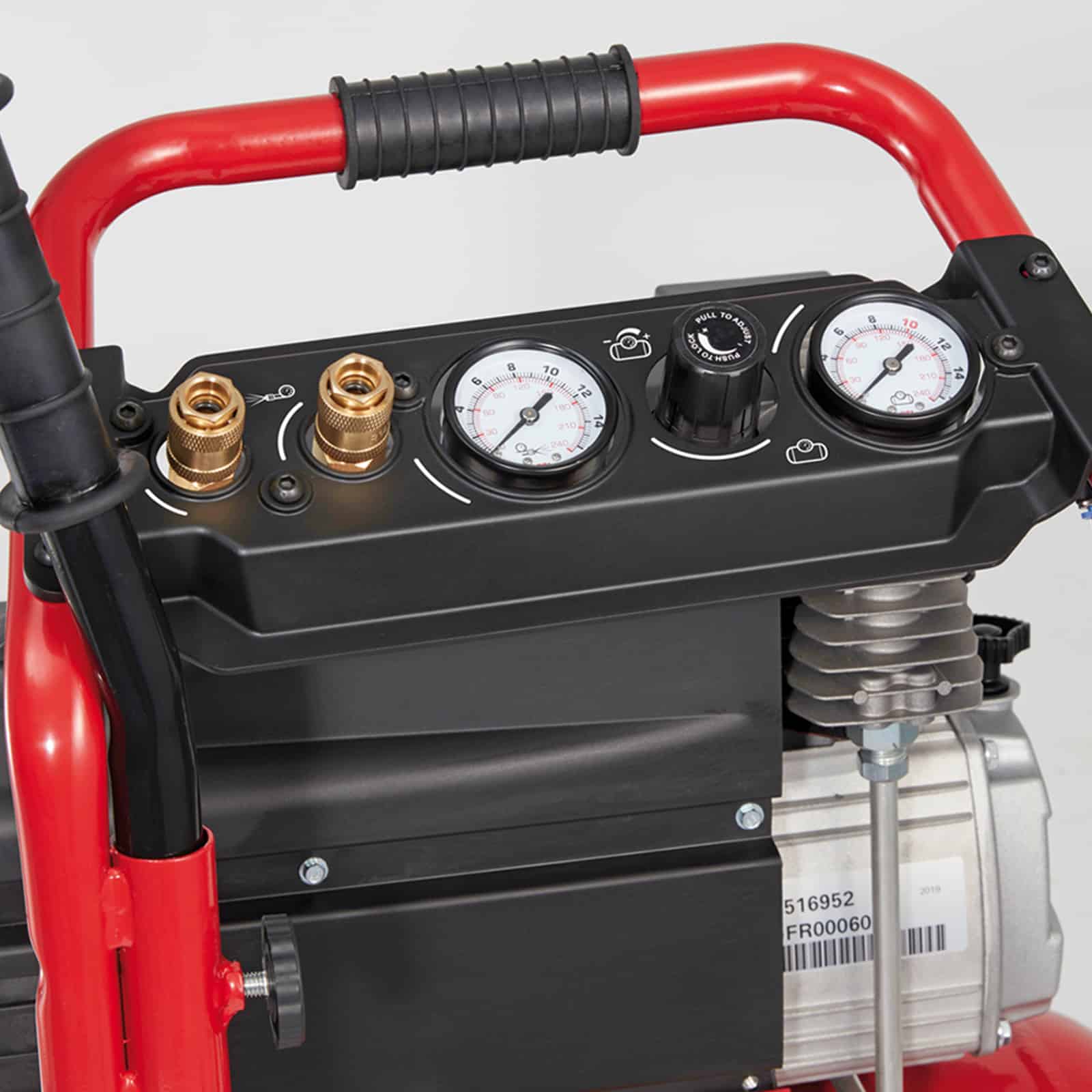 Big Pioneer MK312M Compressore coassiale lubrificato, versatile e semplice da utilizzare e trasportare. dettaglio