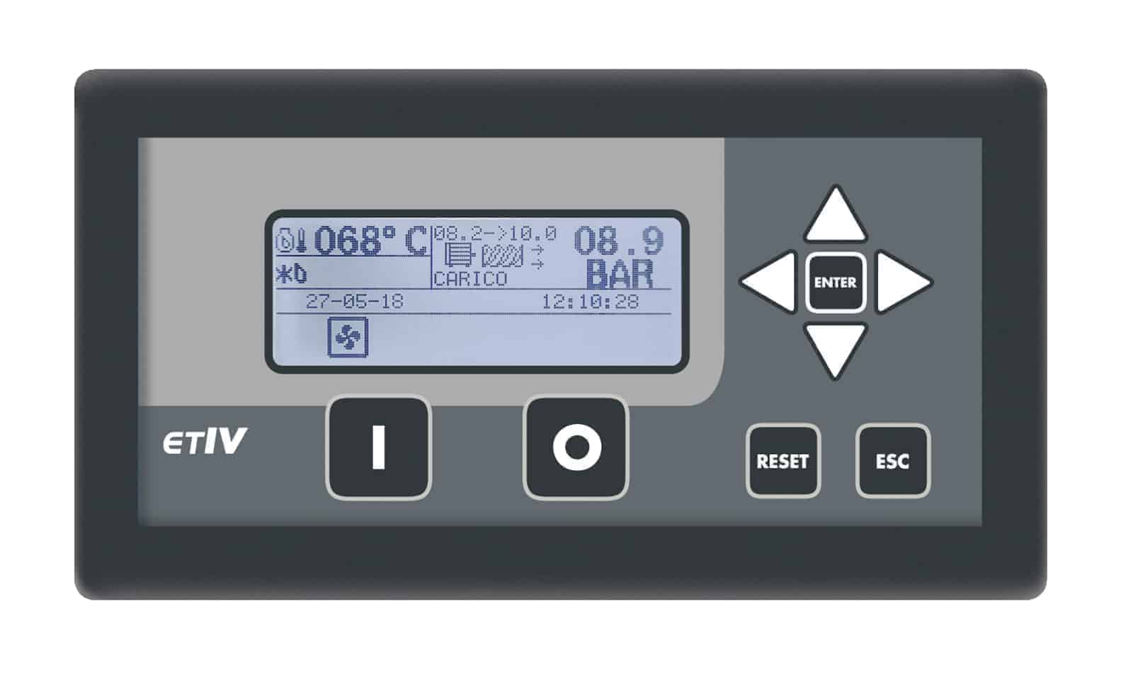 PLUS 22-10 ES VS Belt transmission screw compressor, with high energy efficiency.