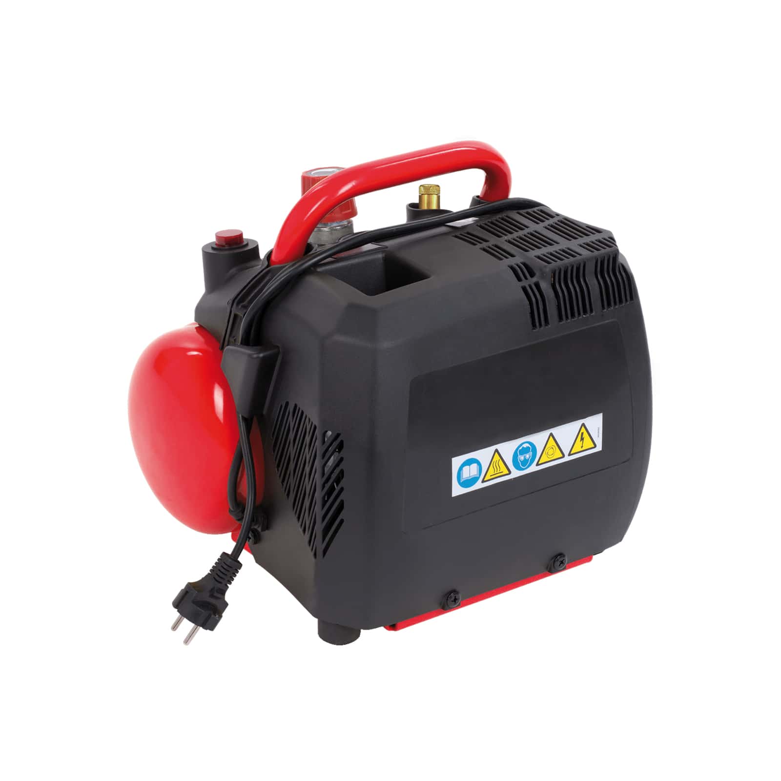 Energy 6 Compressore coassiale oilless, versatile e semplice da utilizzare e trasportare. dettaglio