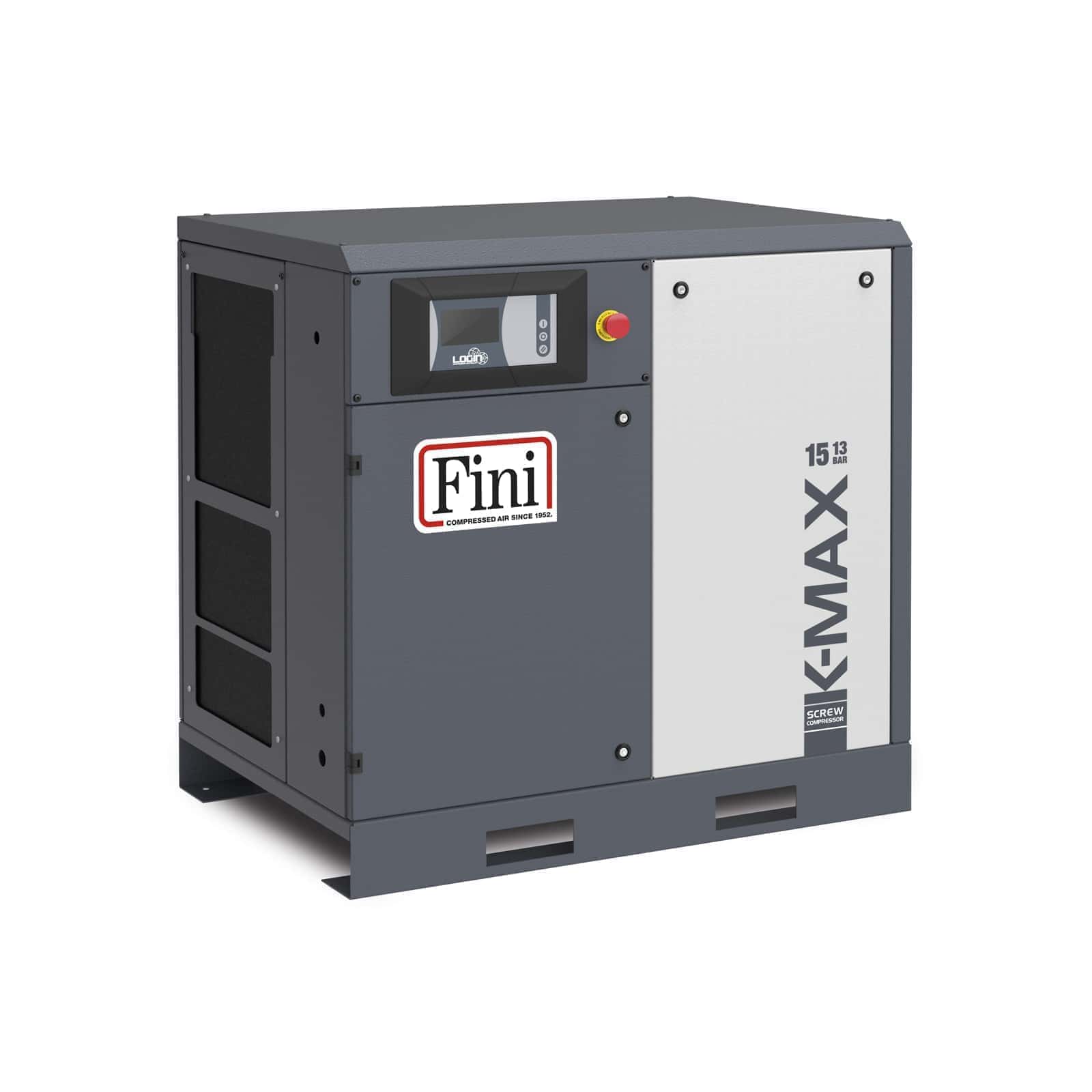 K-MAX 15-13 Screw compressor with direct drive transmission.
