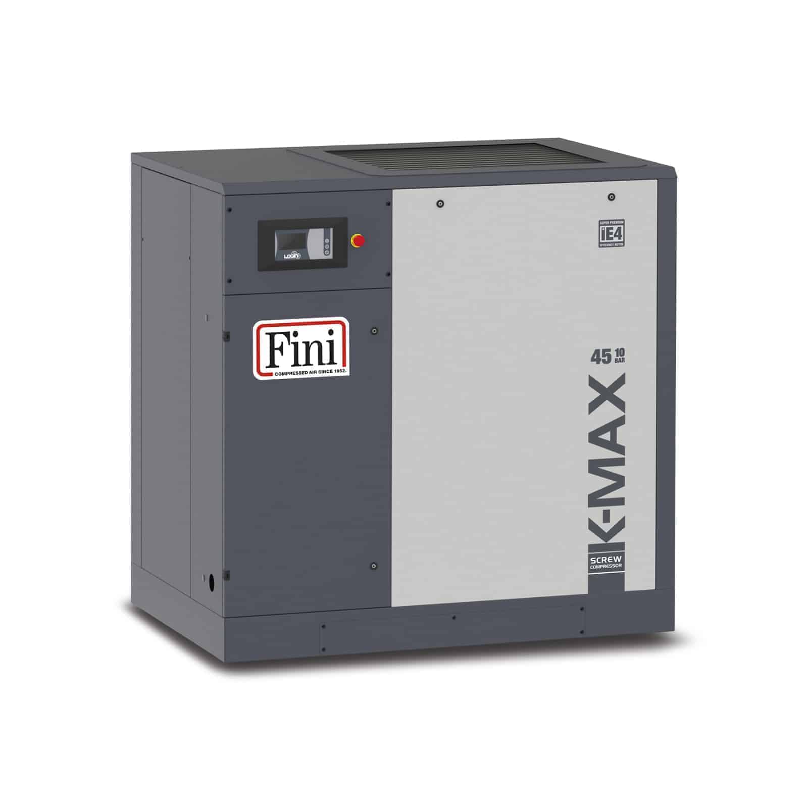 K-MAX 45-10 Highly efficient screw compressor, with direct drive transmission.