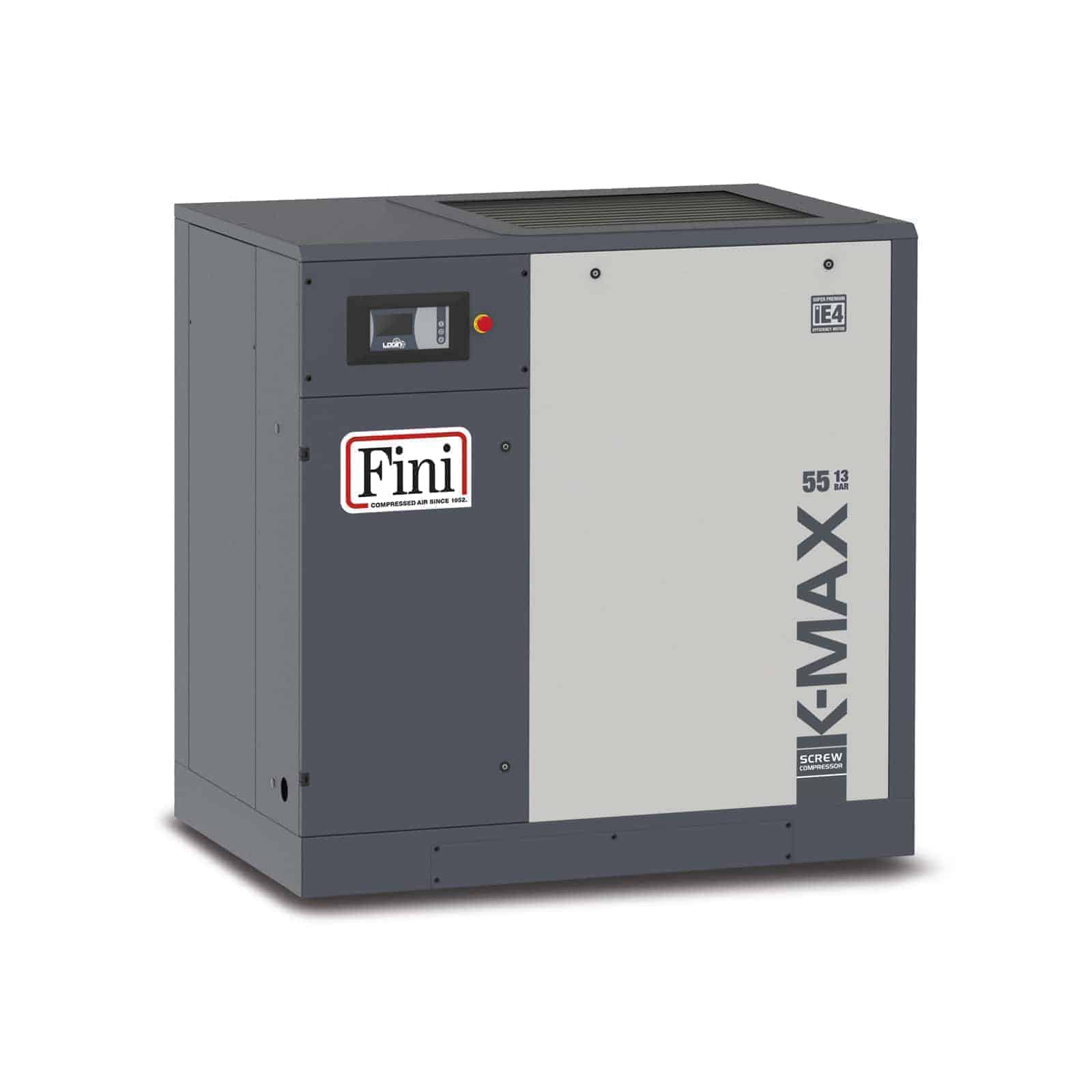 K-MAX 55-13 Highly efficient screw compressor, with direct drive transmission.