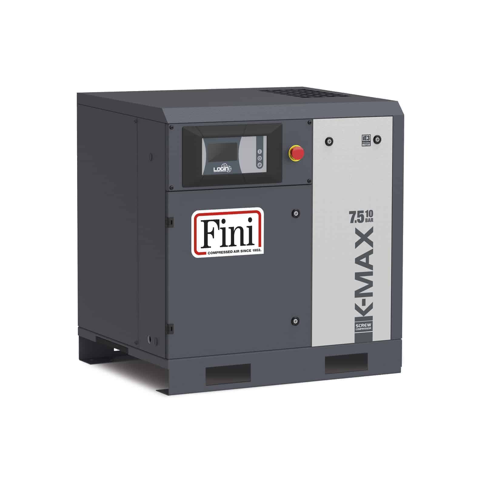 K-MAX 7.5-13 Compressore a vite con trasmissione diretta.