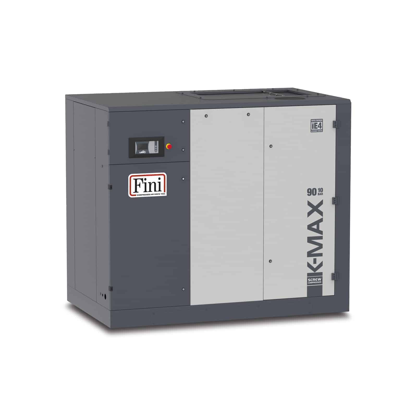 K-MAX 90-10 Highly efficient screw compressor, with direct drive transmission.