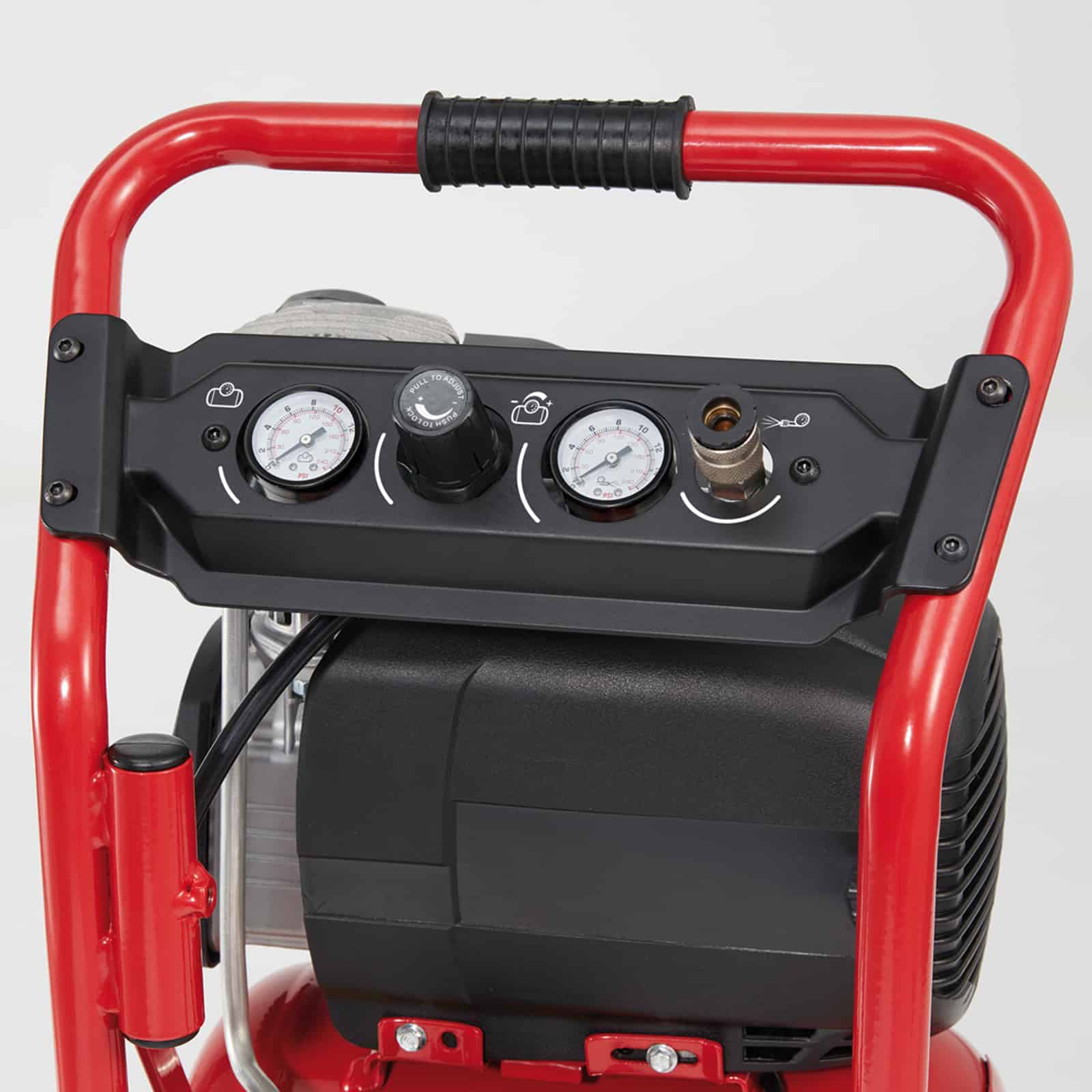 Pioneer OL 232 Oilless coaxial compressor, versatile and easy to use and transport. dettaglio