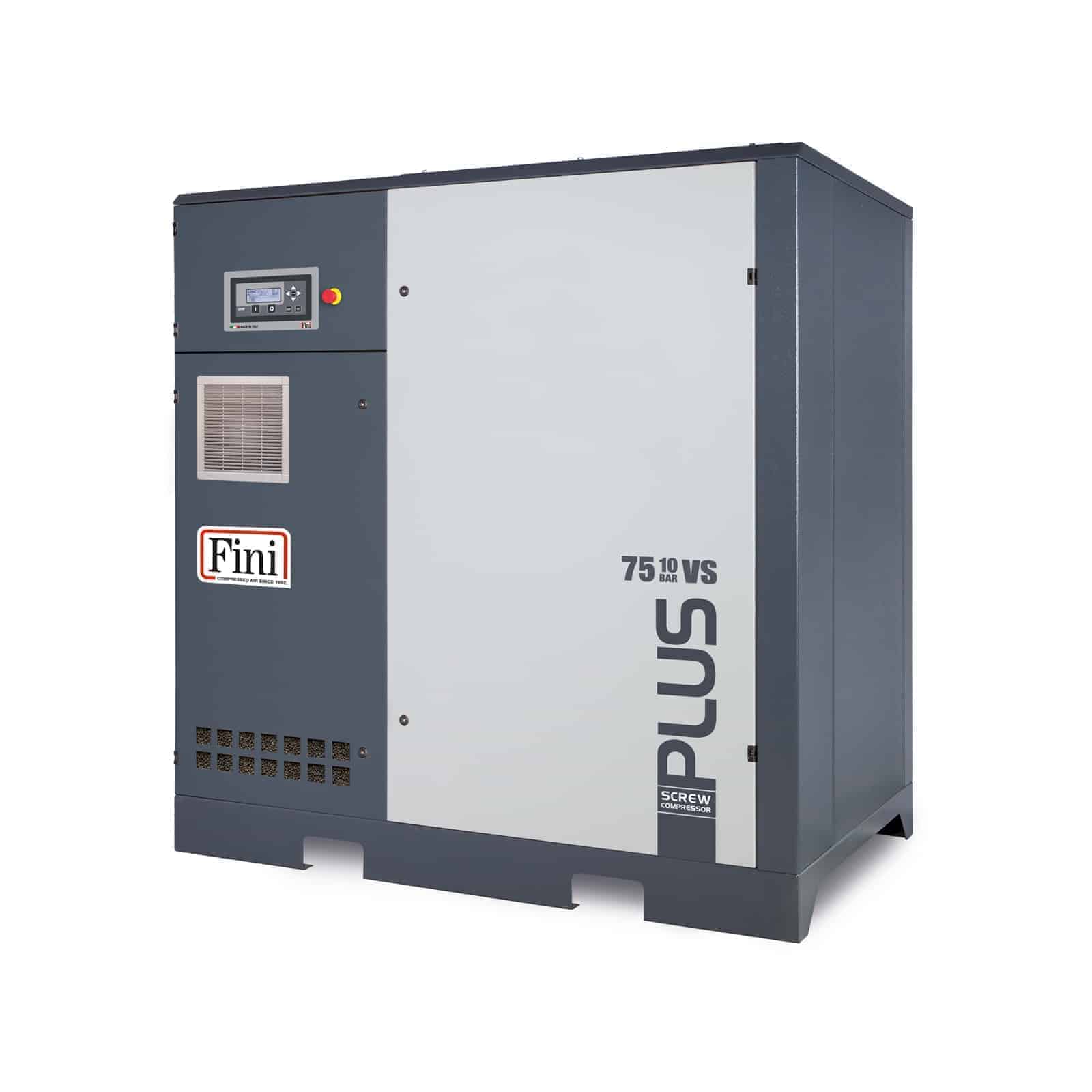 PLUS 75-08 VS Compressore a vite con trasmissione a cinghia, ad elevata efficienza energetica..