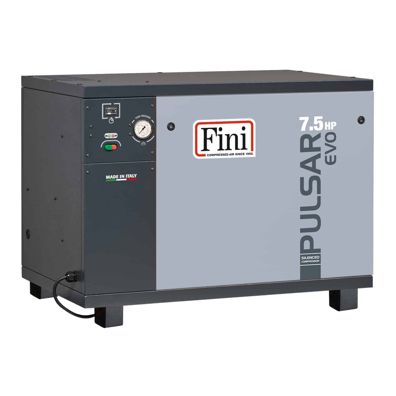 Pulsar Evo BK119-7,5 Professional silent two-stage belt driven compressor.