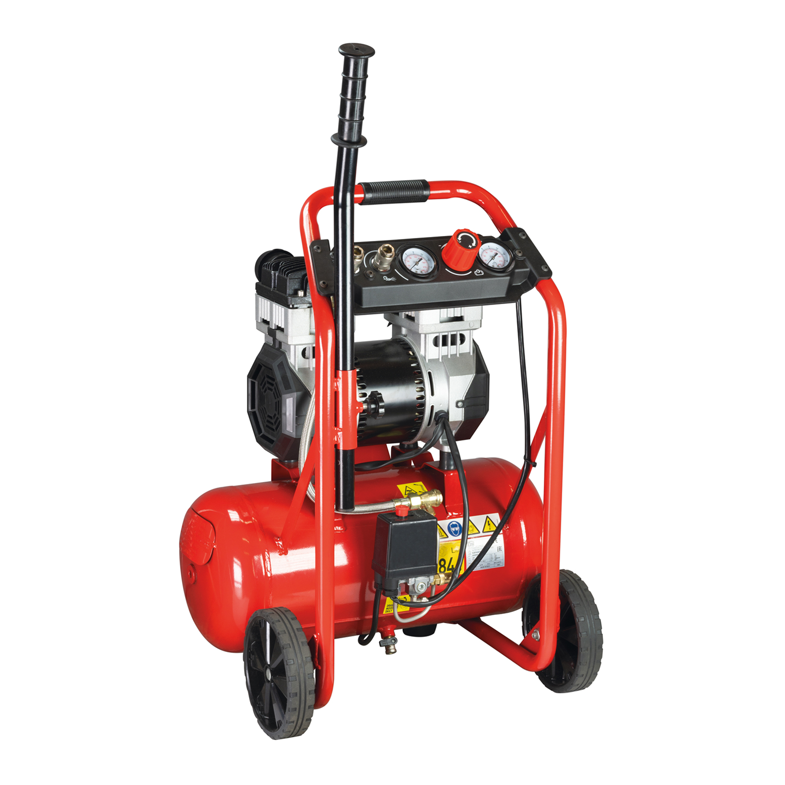 Siltek big piooner ol130s Compressore oilless silenzioso, adatto per hobbisti esigenti e professionisti. dettaglio