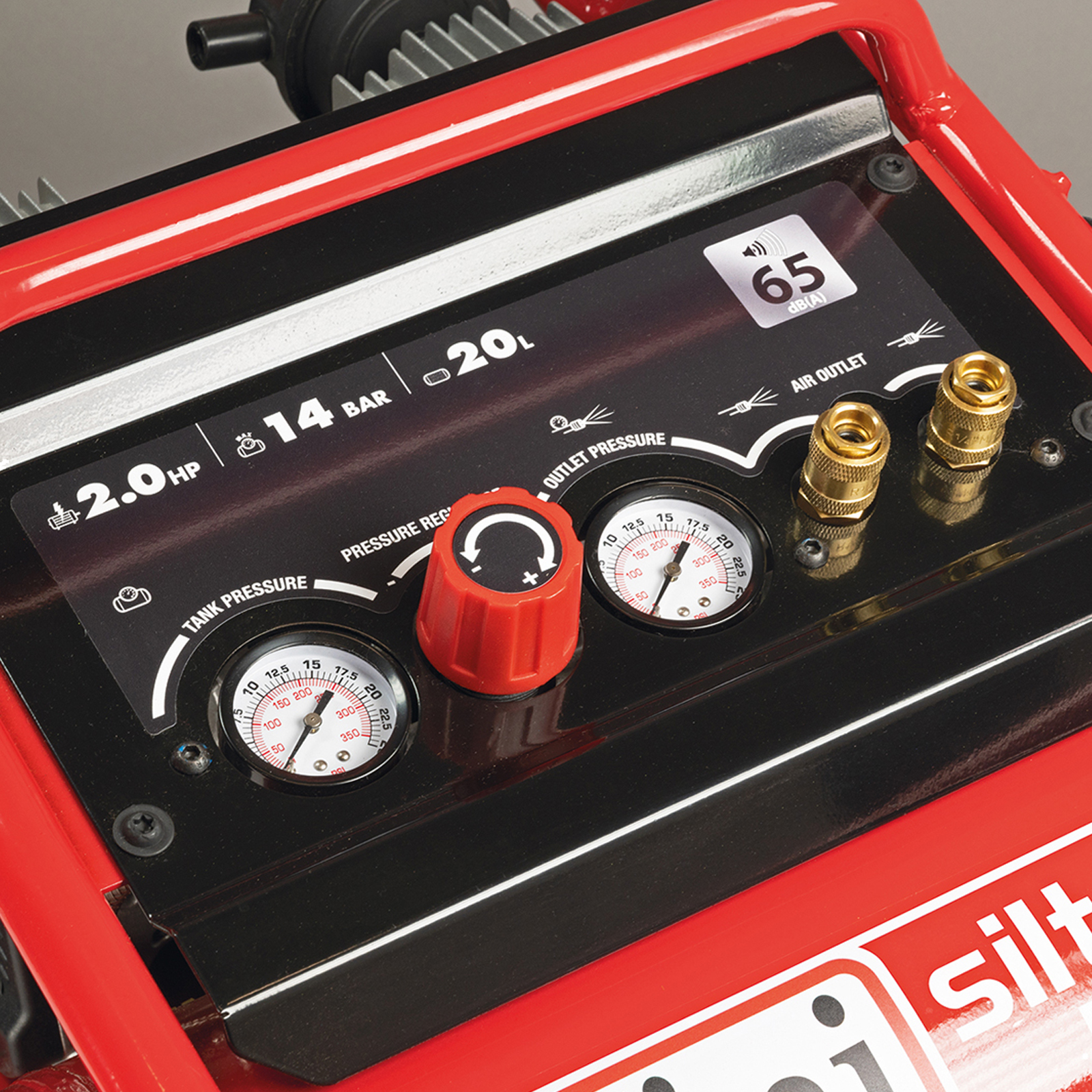Siltek ts/ol130s Compressore oilless silenzioso, adatto per hobbisti esigenti e professionisti. dettaglio